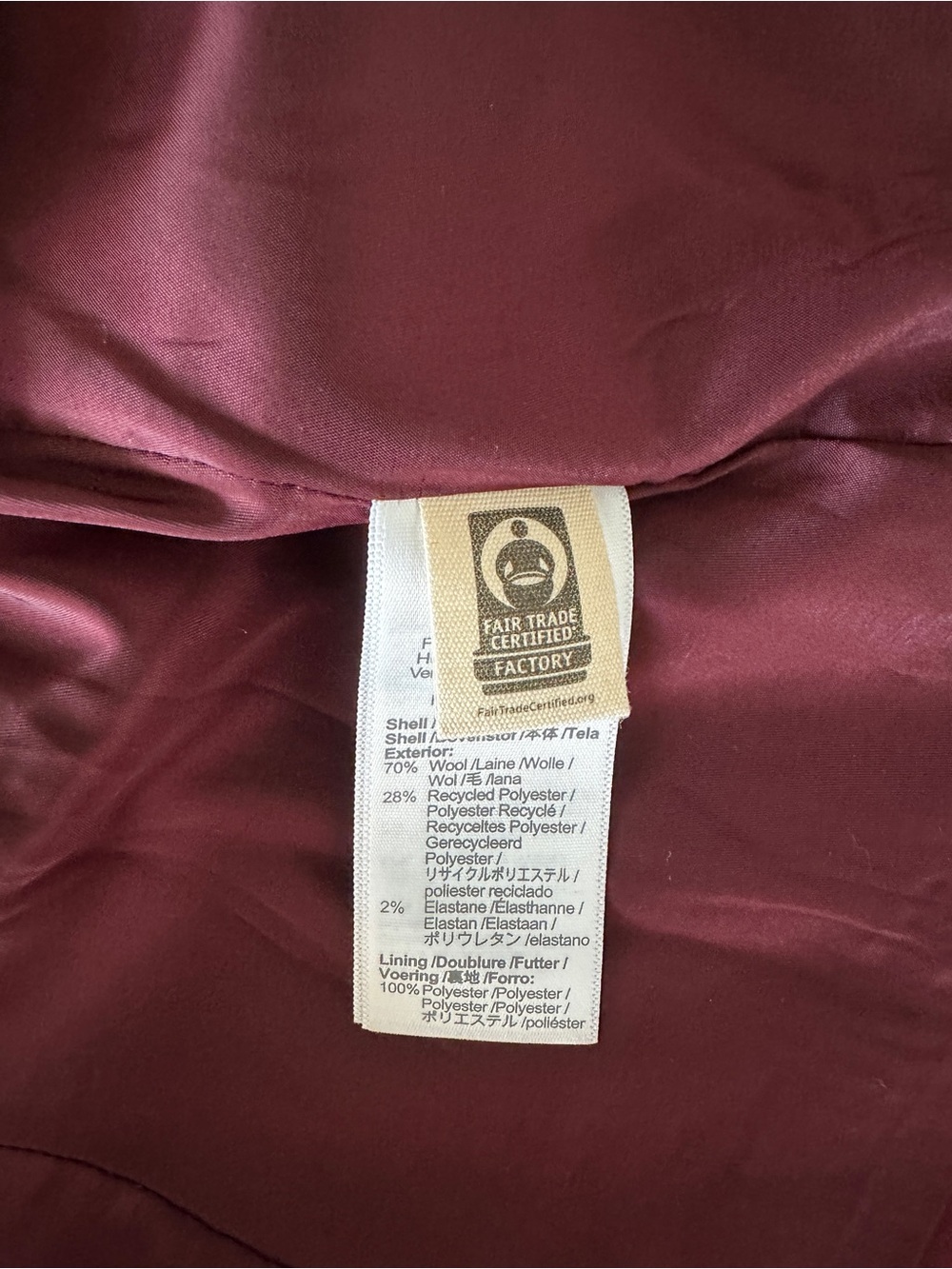 Madewell Women's Burgundy Single-Button Blazer Size 00 - Picture 8 of 14